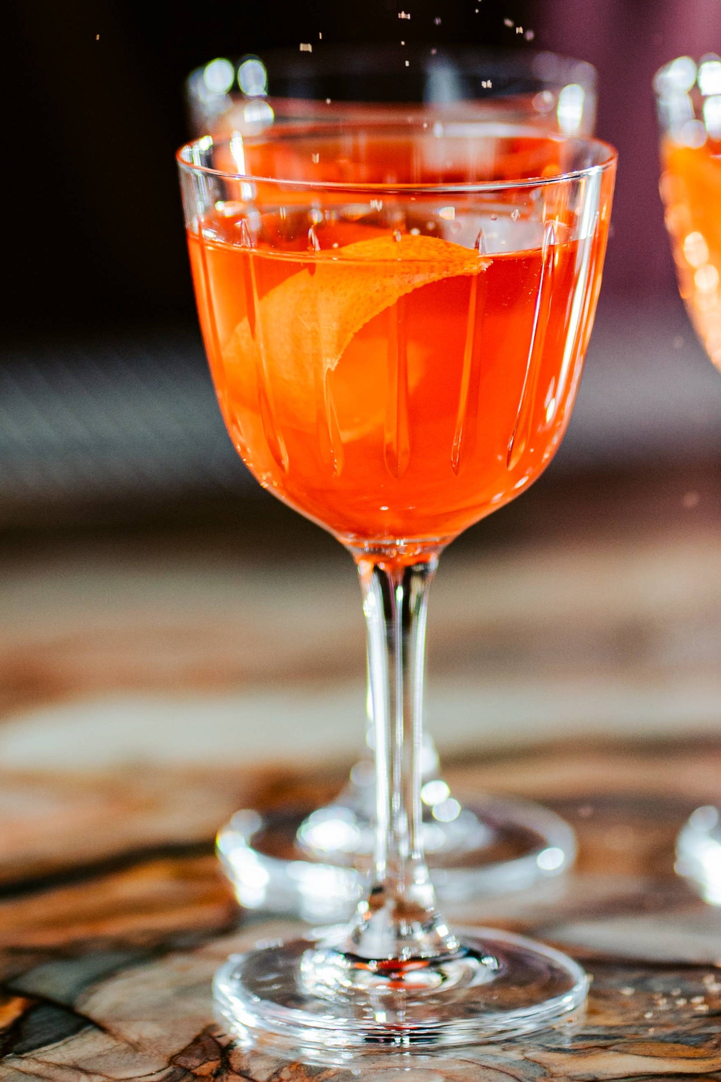 Nick & Nora Crystal Glass - IN STORE OR LOCAL PICK UP ONLY