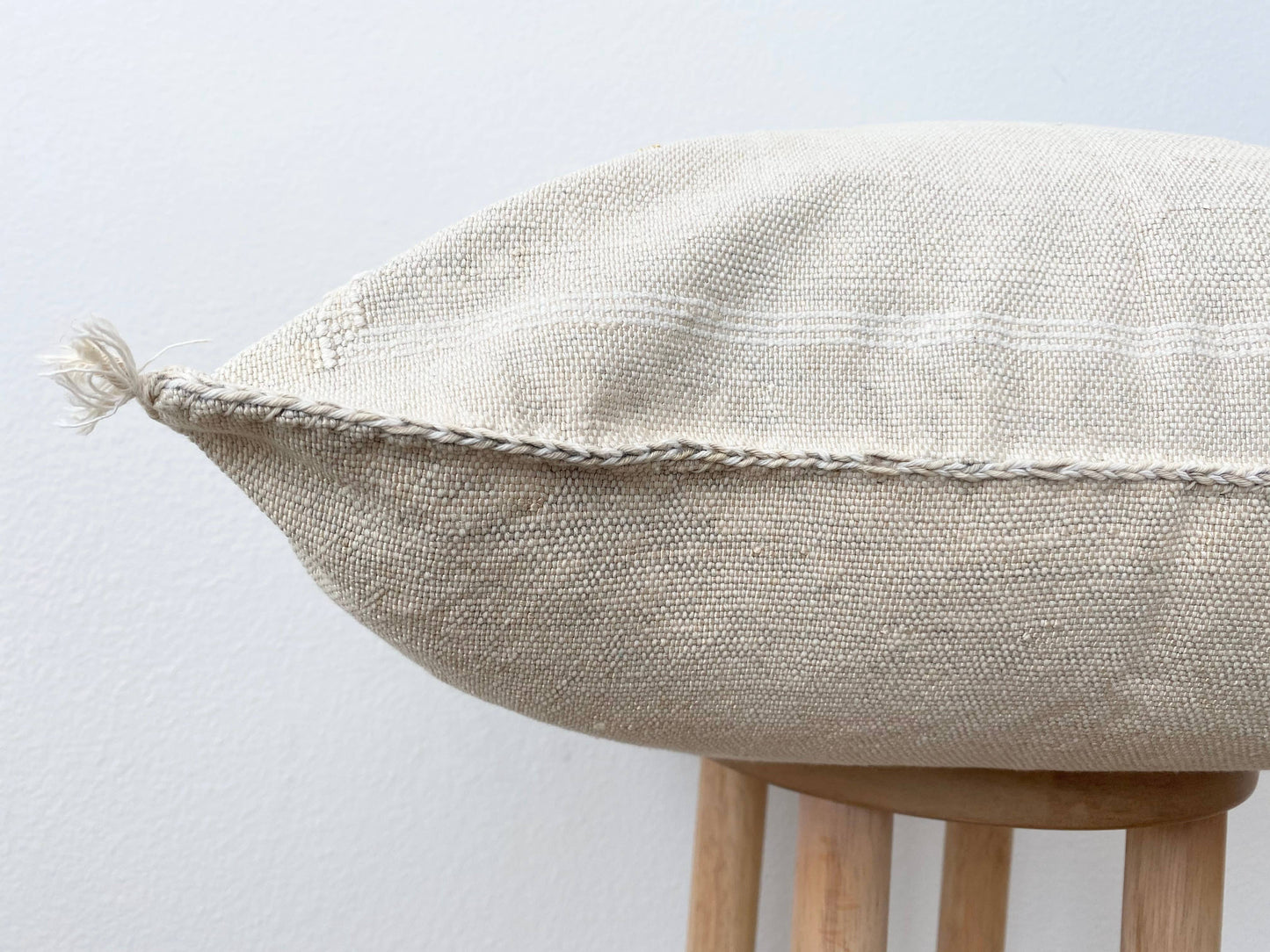 Desert Sand Silk Sabra Pillow with Feather Insert