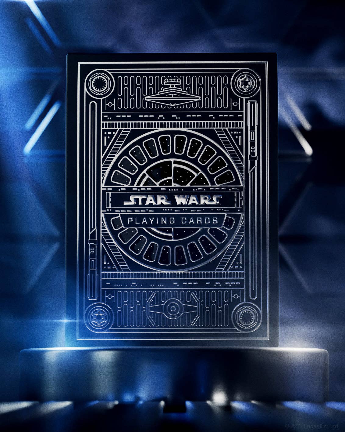 Star Wars Dark Side Silver Edition Premium Playing Cards