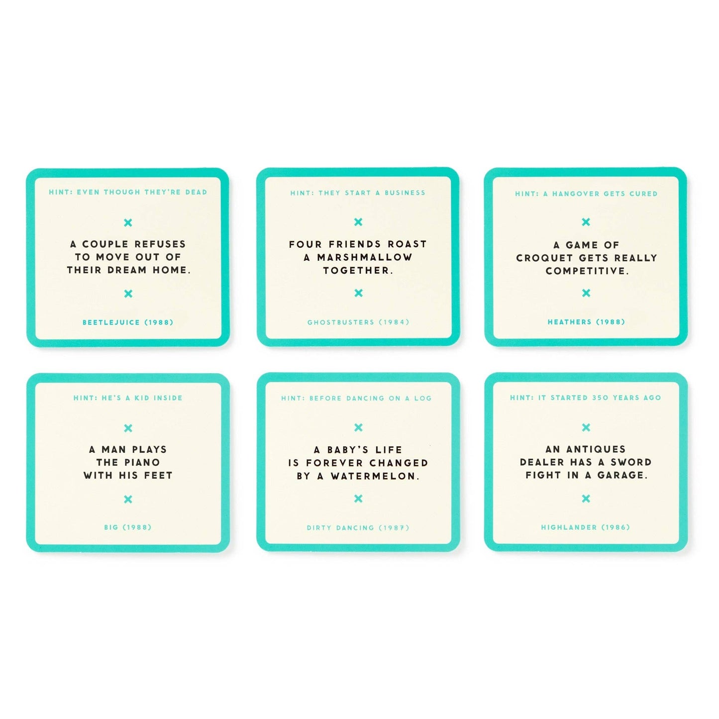 80s Edition Poorly Explained Movies - Brass Monkey Game