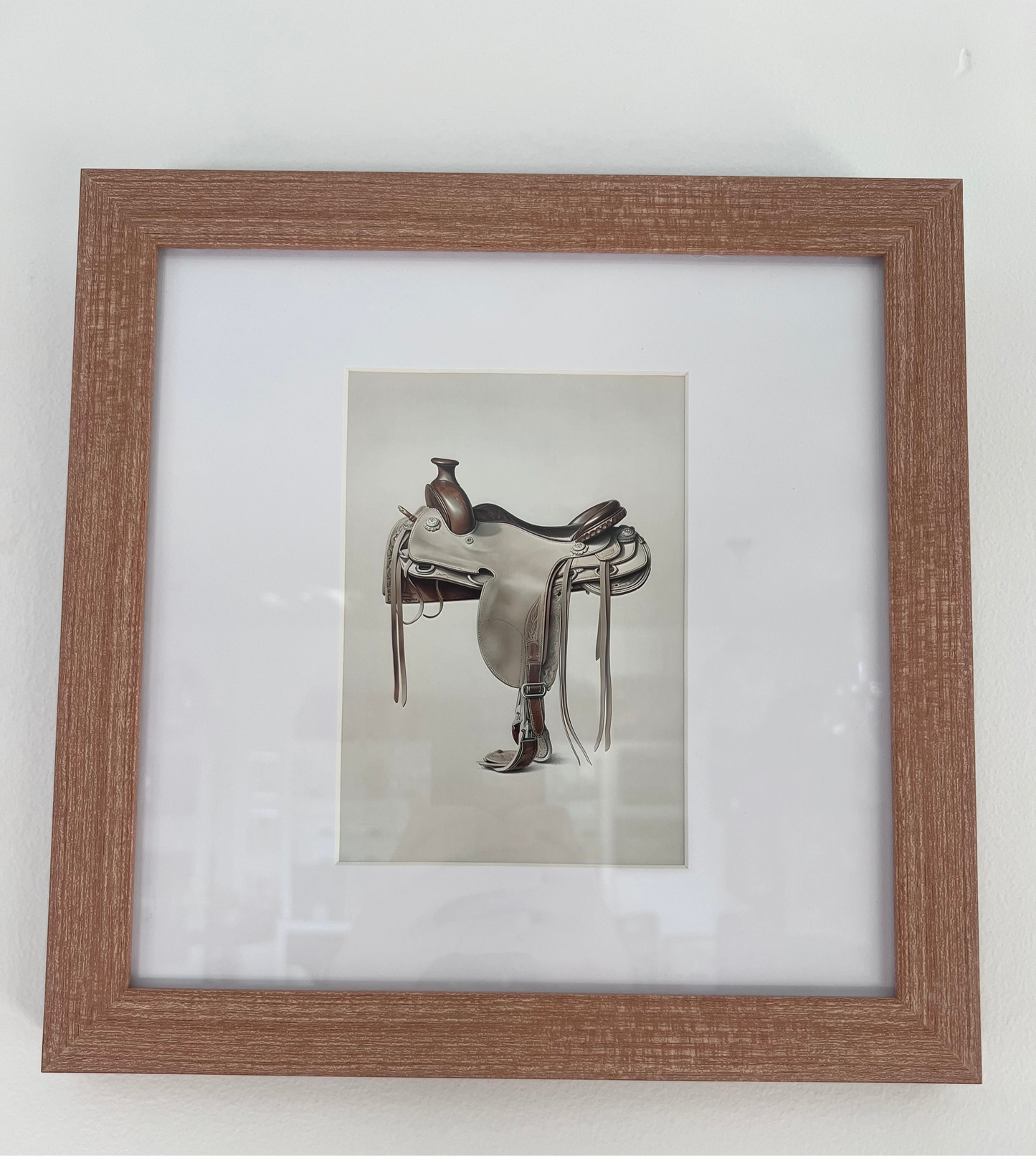 Saddle - Equestrian print