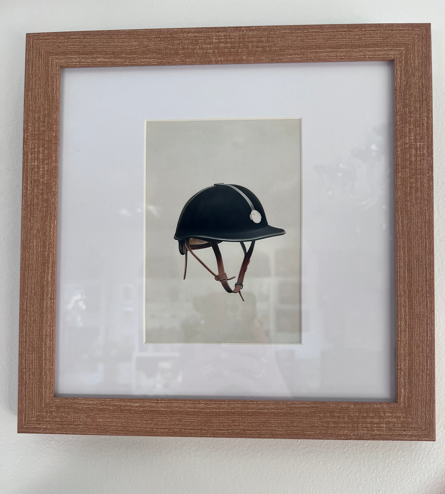 Riding Helmet - Equestrian print