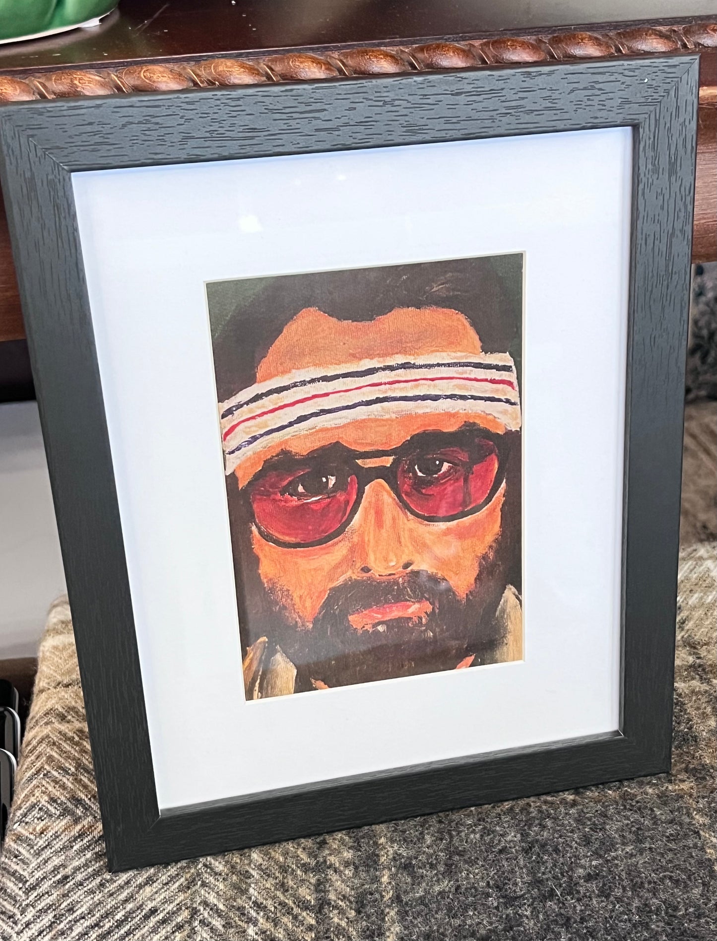 Richie Tenenbaum of The Royal Tenenbaums Framed Print by Meredith Hogeland