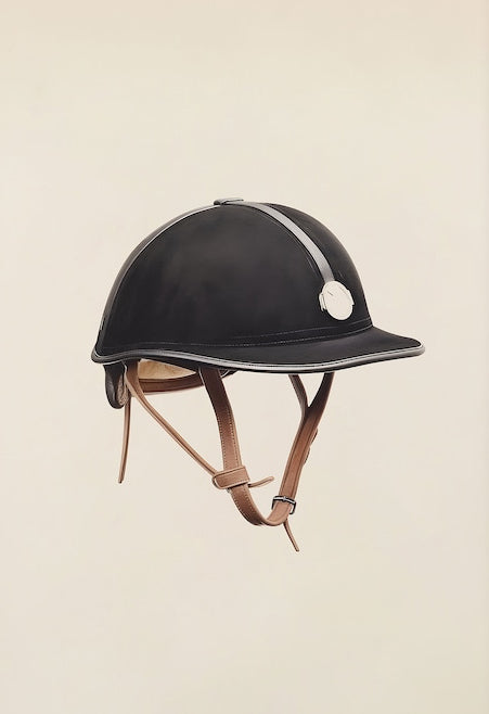 Riding Helmet - Equestrian print