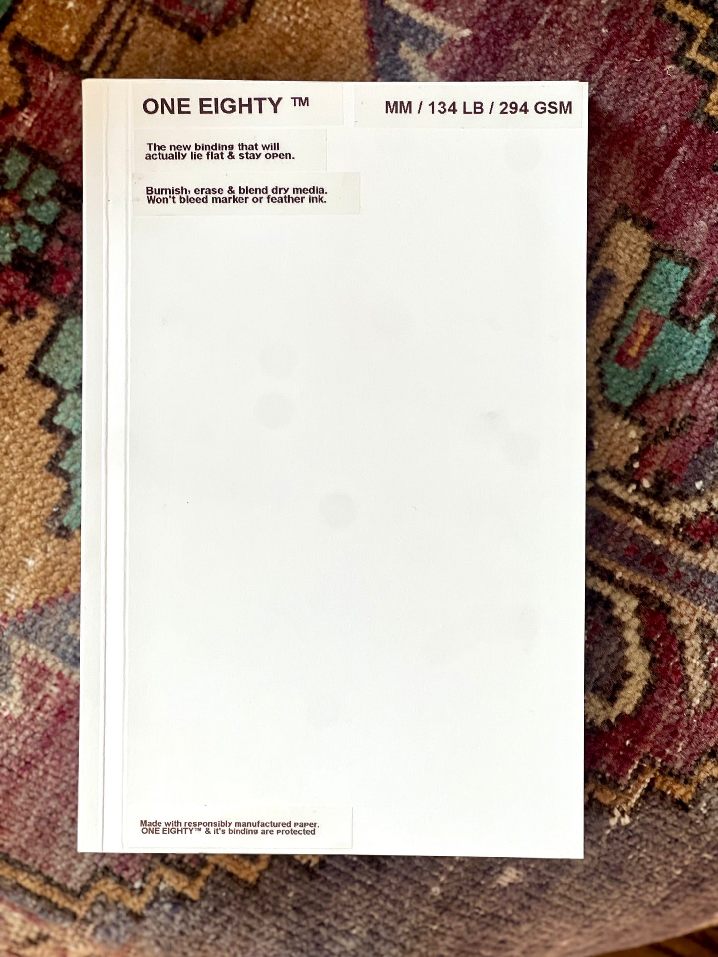 The ONE EIGHTY™ - handcrafted art book