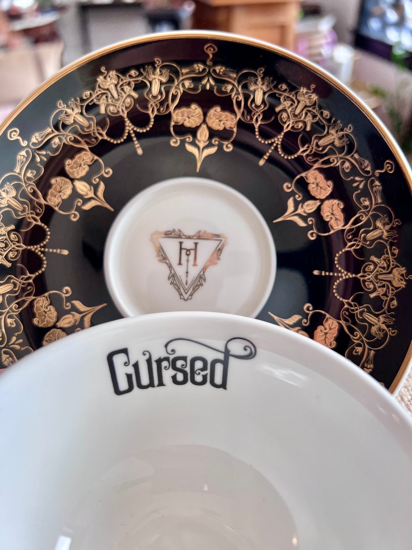 Cursed Teacup & Saucer