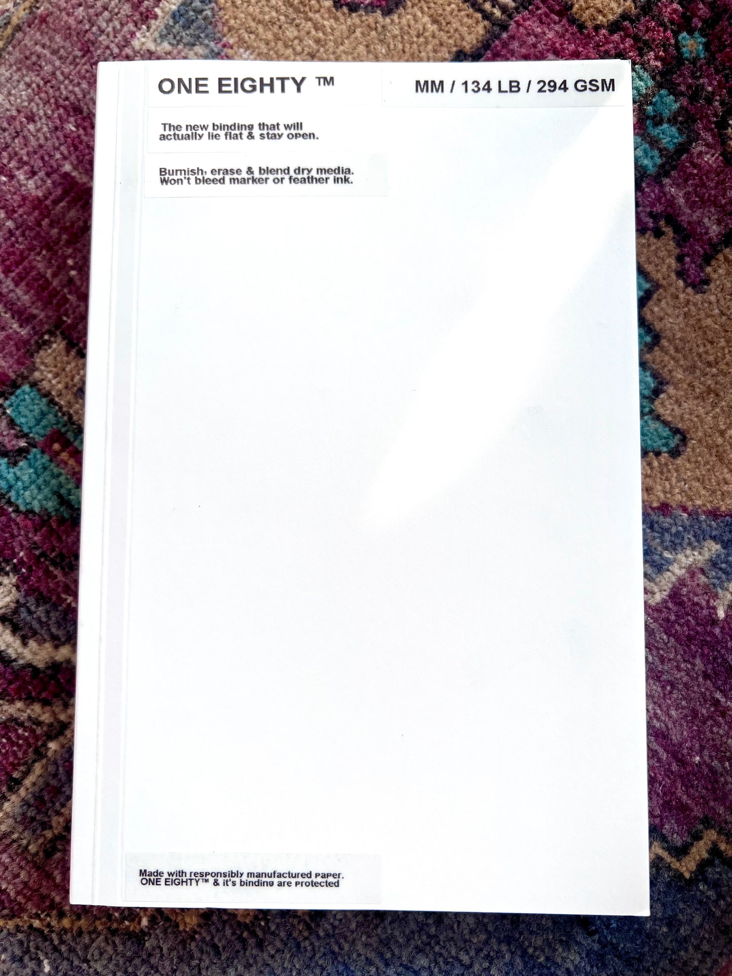 The ONE EIGHTY™ - handcrafted art book