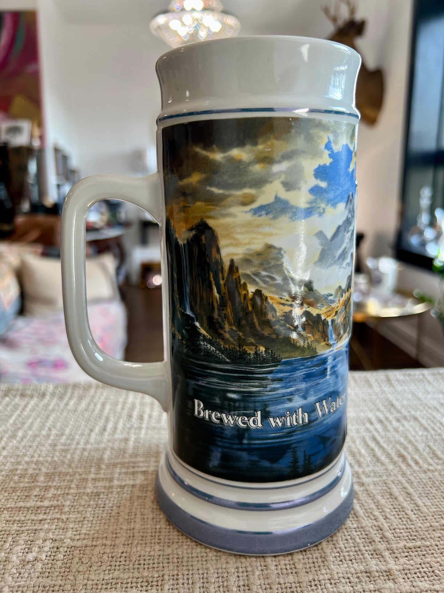 Vintage 1985 Old Style Beer Stein #48268