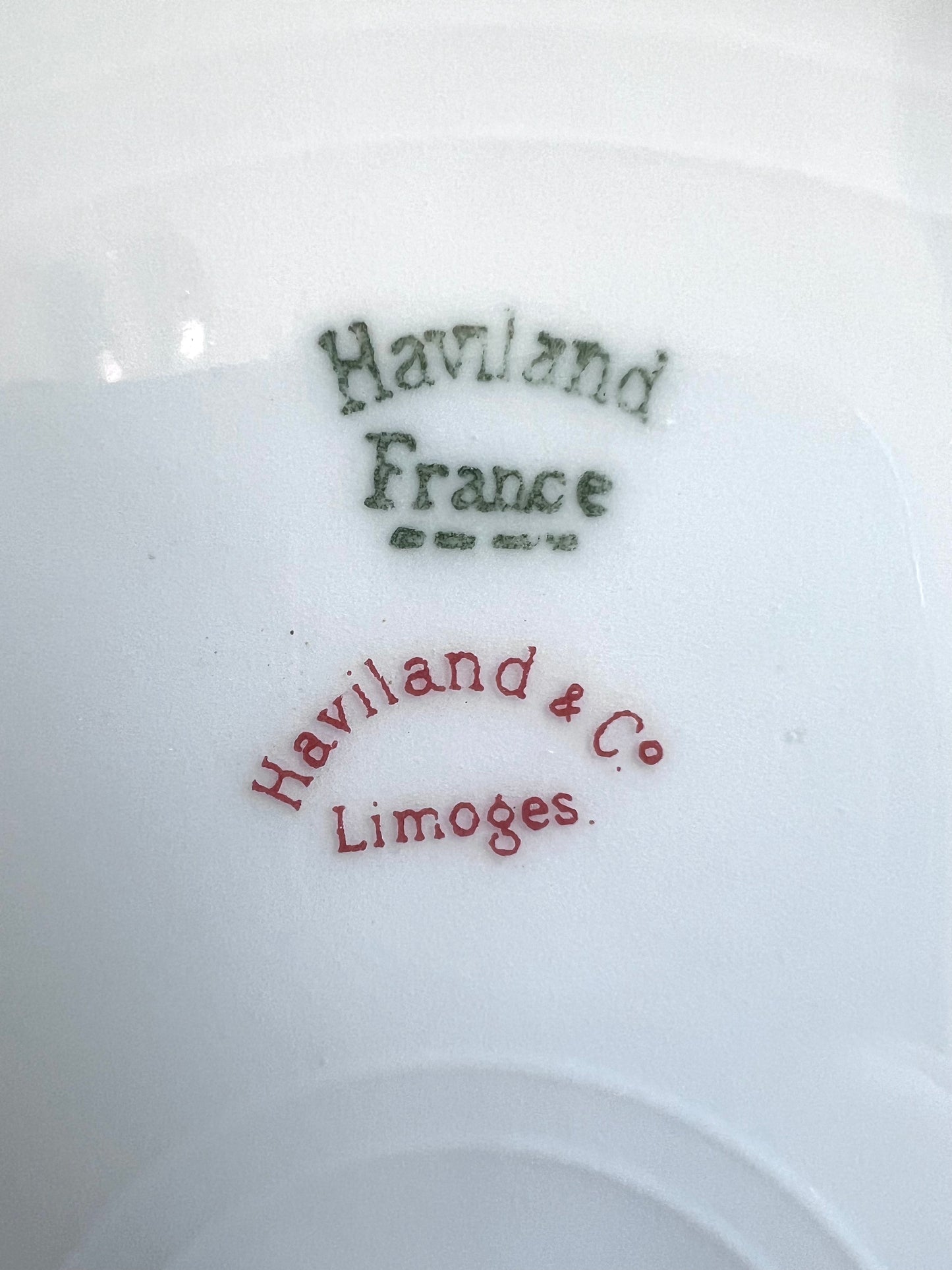 Antique Haviland Limoges Salad Plate - Schleiger 228I, Circa 1894–1931