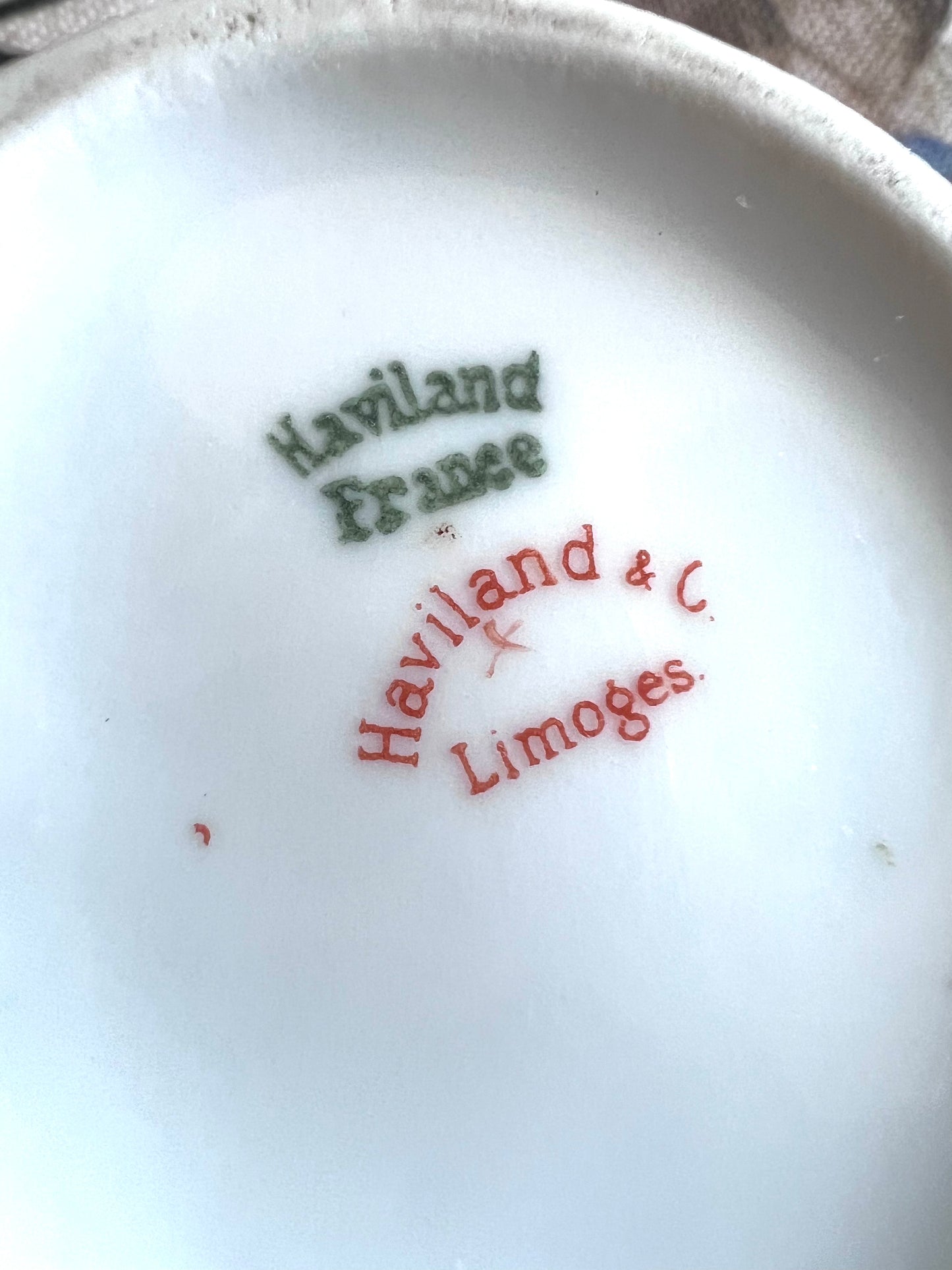 Antique Haviland Limoges Creamer - Schleiger 228I, Circa 1894–1931