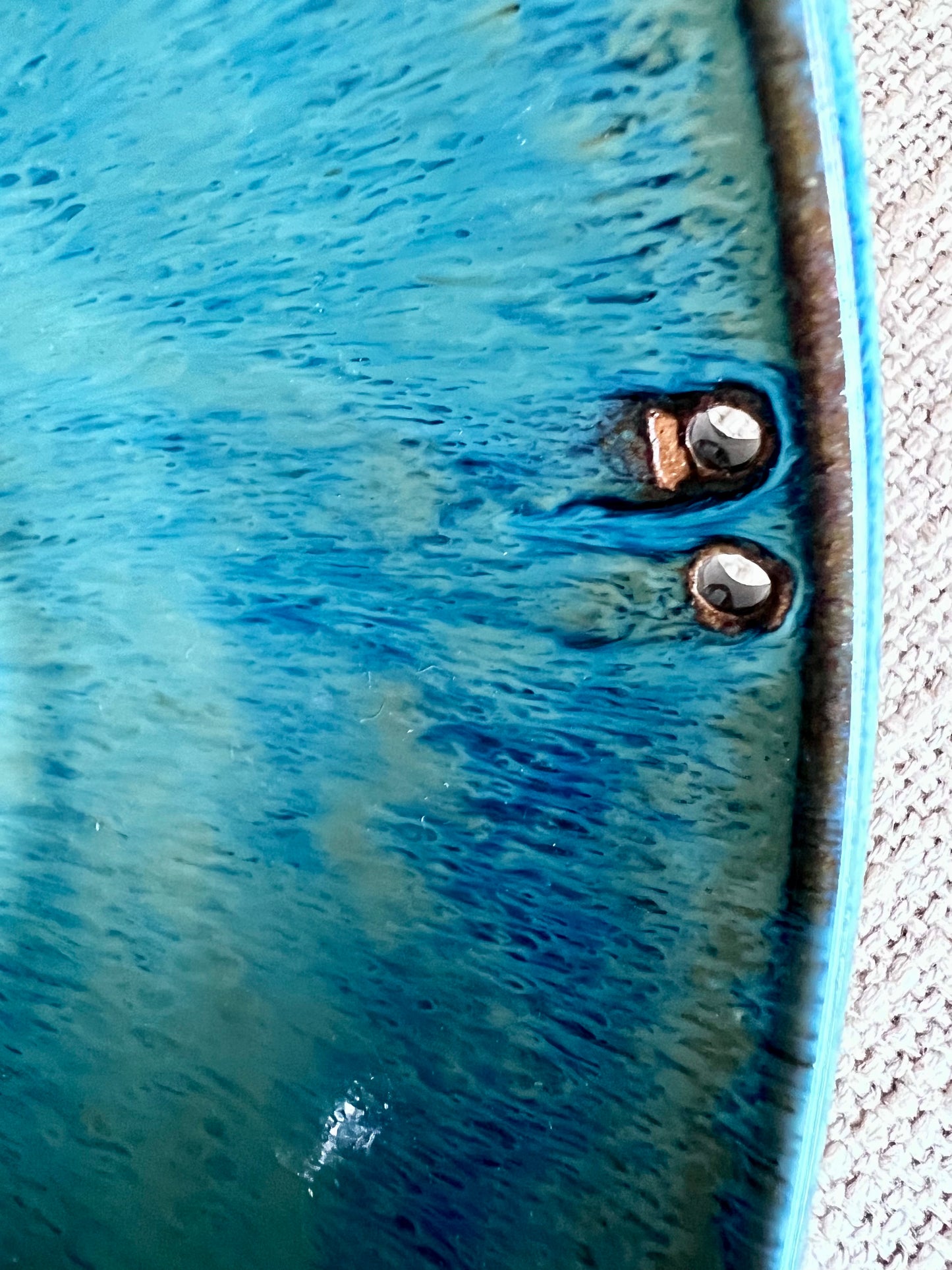 Ramen Bowl Deep Blue - Handmade by Ceramic Artist Natalie Zelman