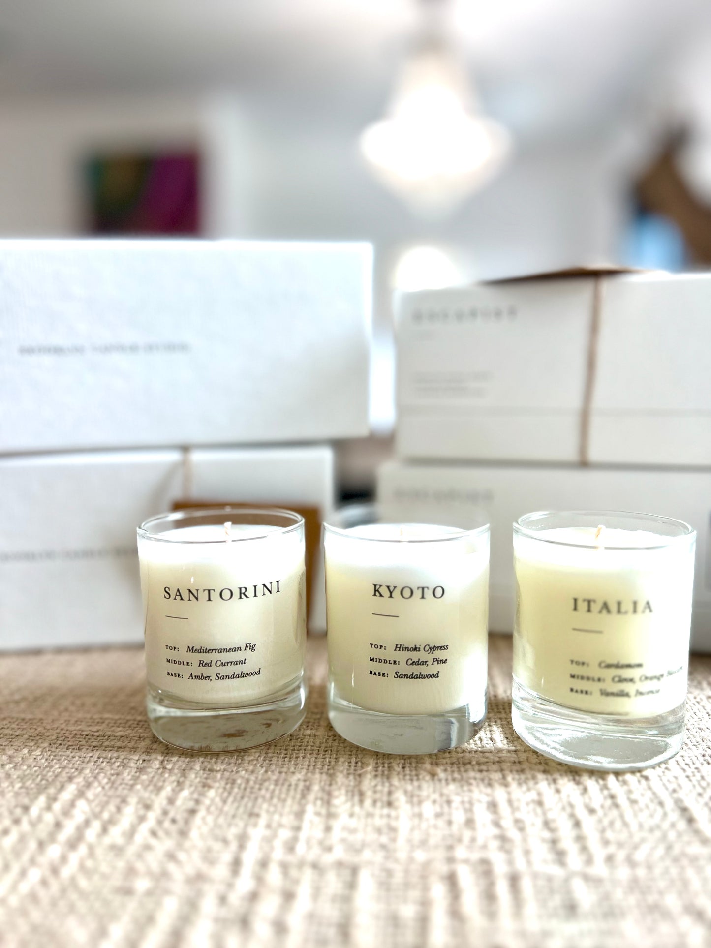 Earthy + Warm Votive Candle Set by Brooklyn Candle Studio