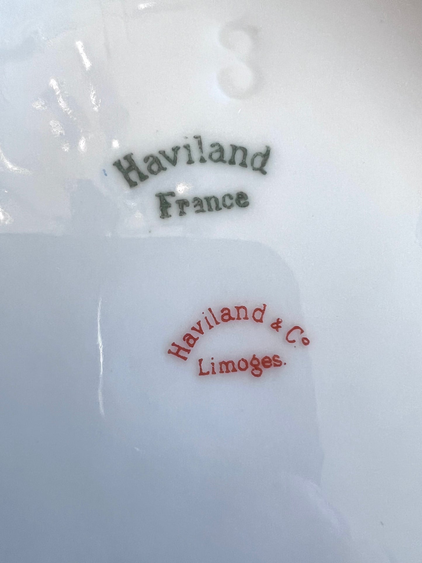 Antique Haviland Limoges Serving Bowl - Schleiger 228I, Circa 1894–1931