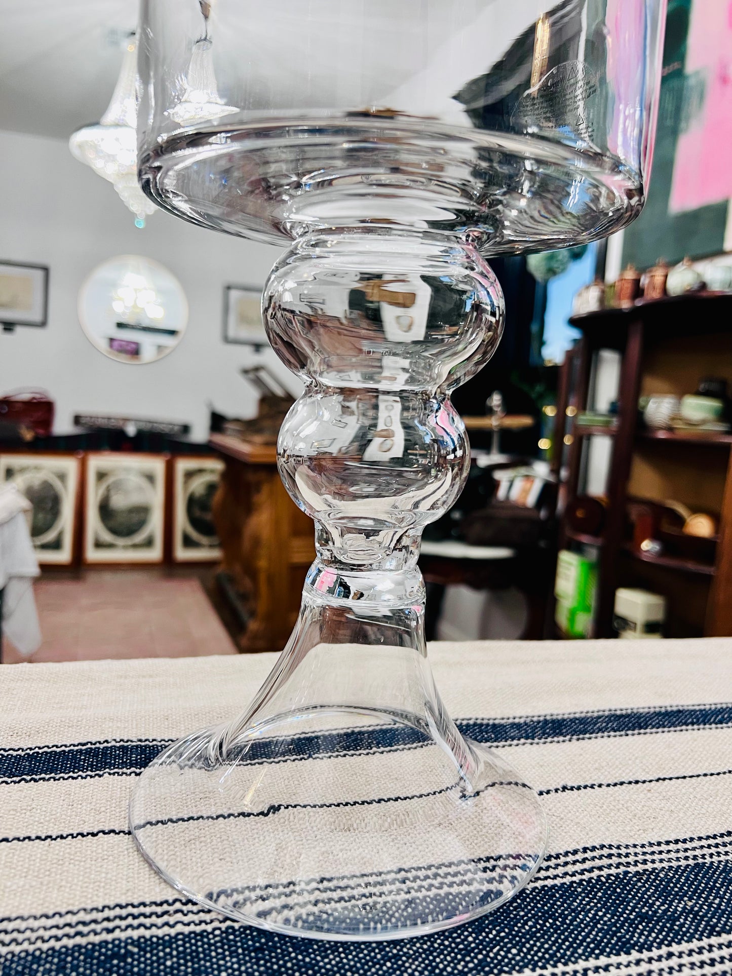 Hand Blown Glass Hurricanes