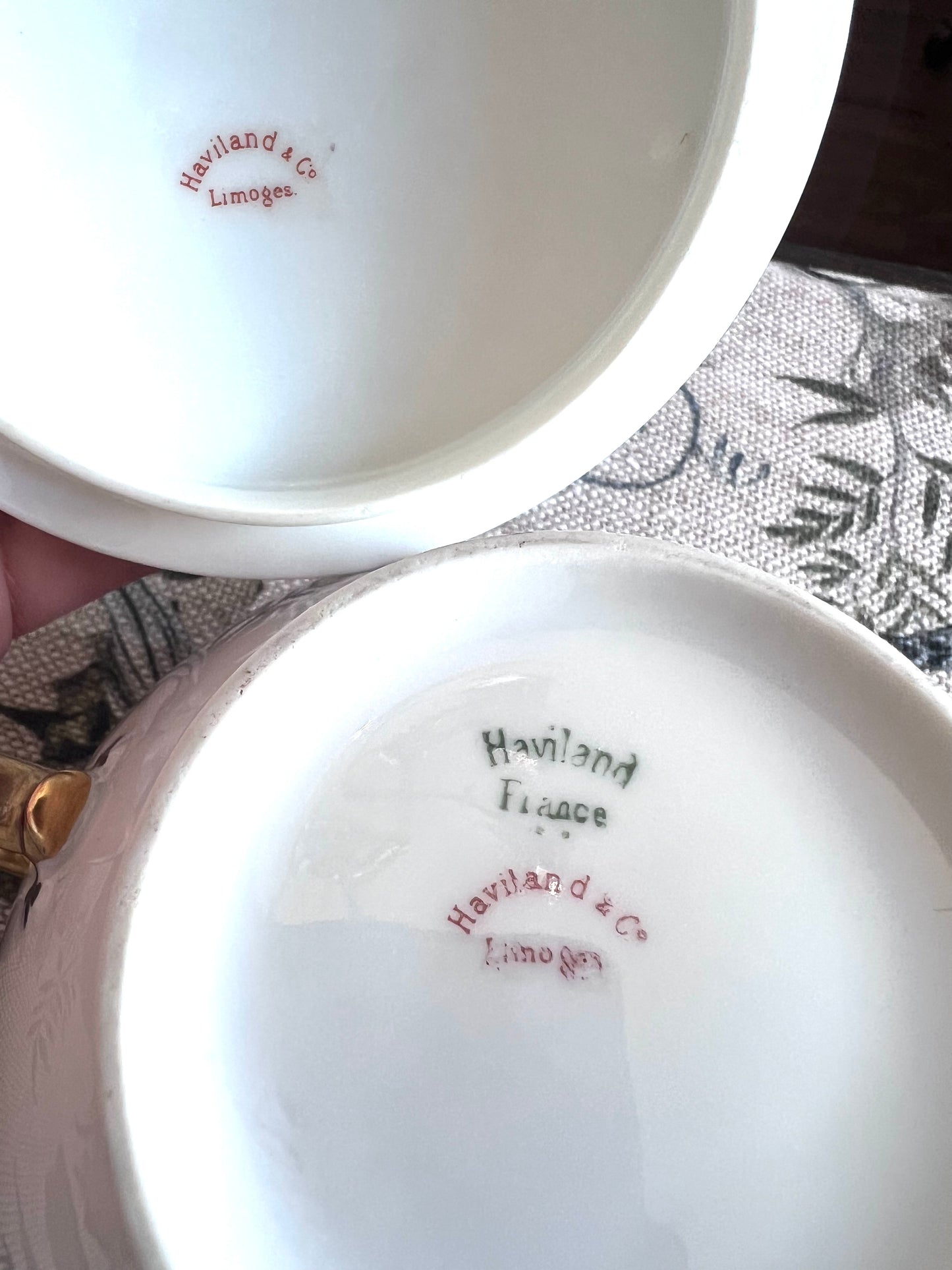 Antique Haviland Limoges Sugar Bowl - Schleiger 228I, Circa 1894–1931