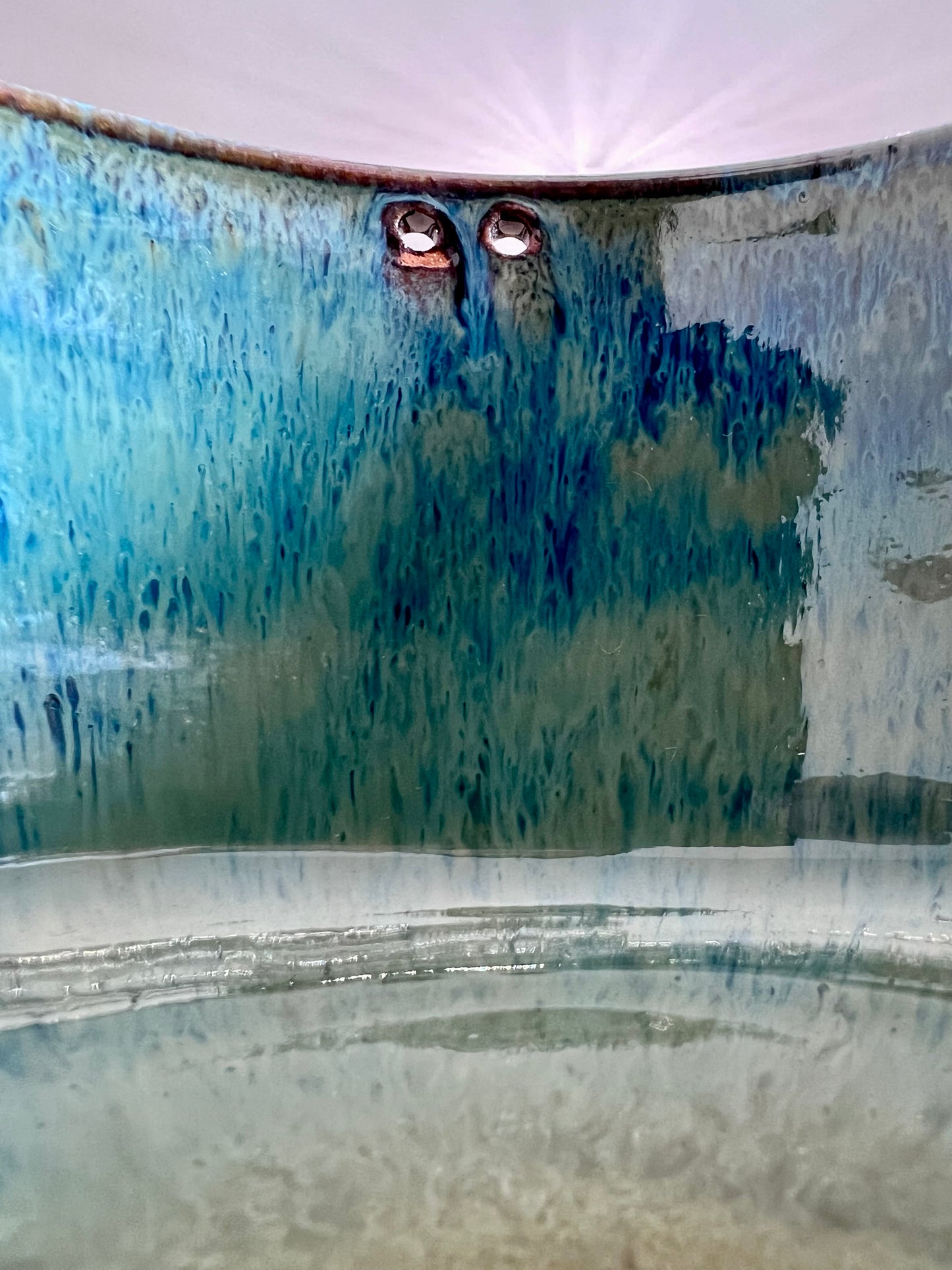 Ramen Bowl Deep Blue - Handmade by Ceramic Artist Natalie Zelman