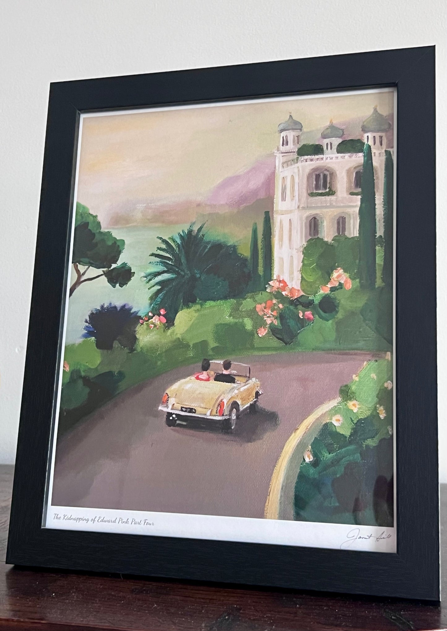The Kidnapping Of Edward Pink, Part Four - Framed Fine Art Print
