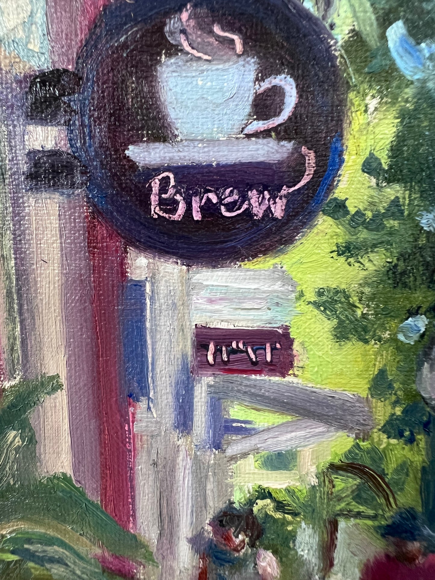 Morning Brew - Original Painting by Susan Anderson