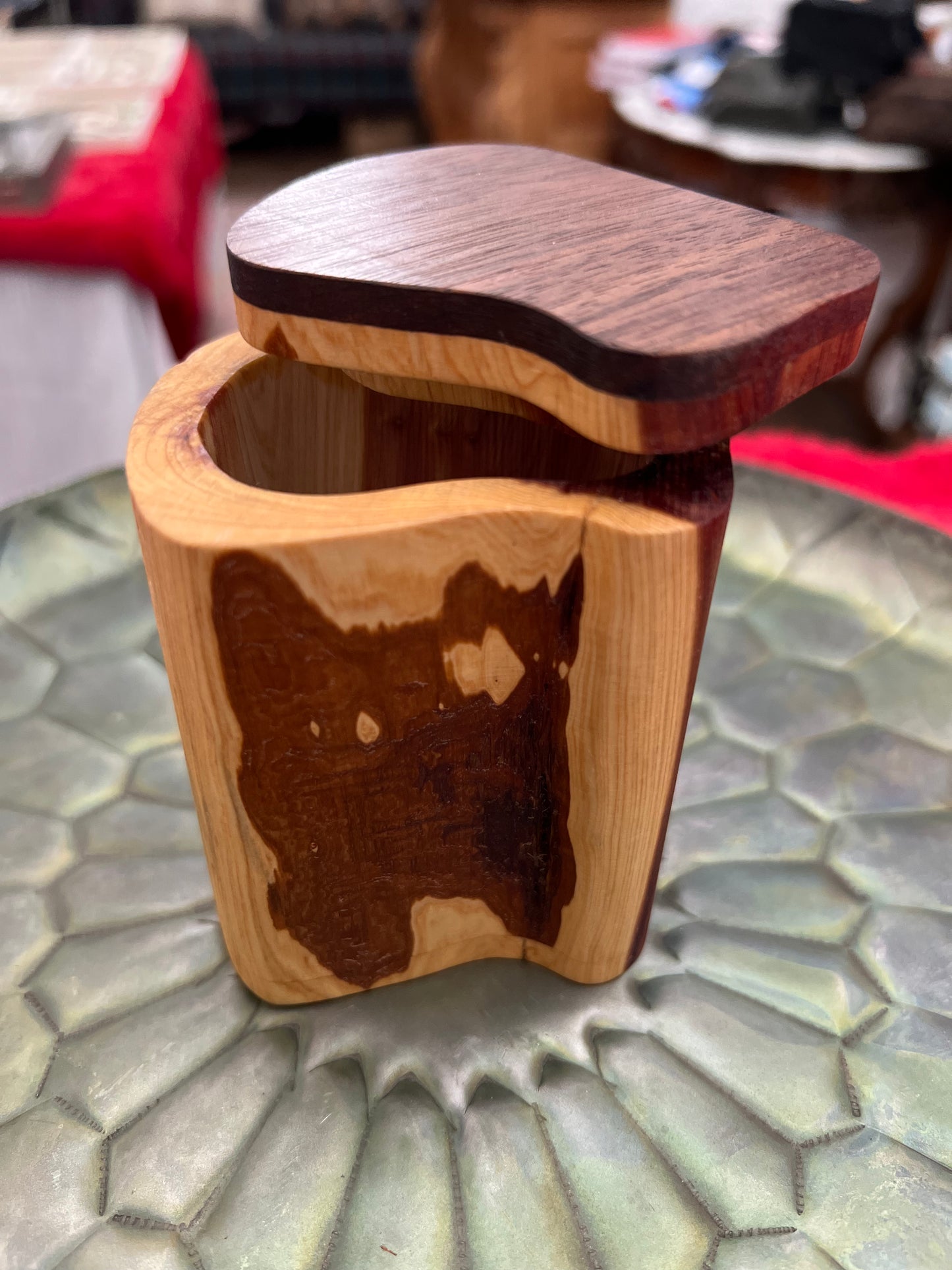 Hand Carved Wood Box by Ken Baltuska VII