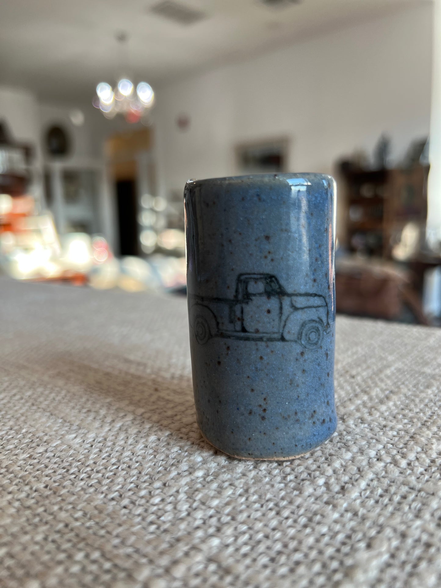 Farm Truck Handmade Tiny Tumbler