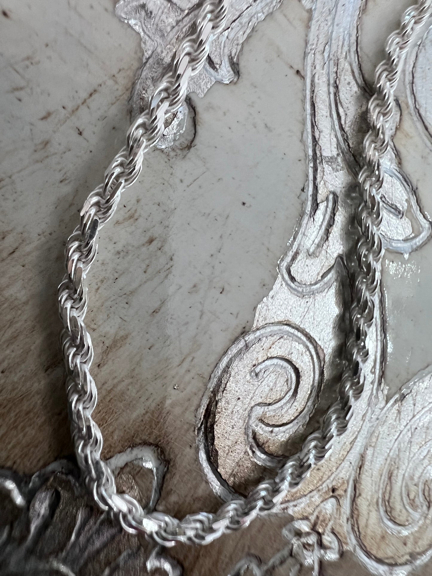 Sterling Silver Rope Chain – Made in Italy