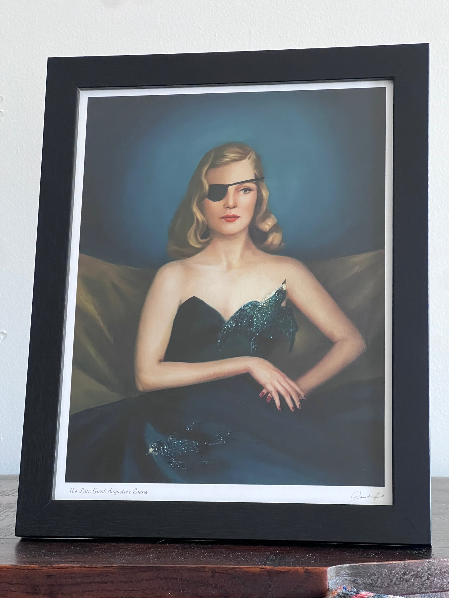 The Late Great Augustine Evans - Framed Fine Art Print