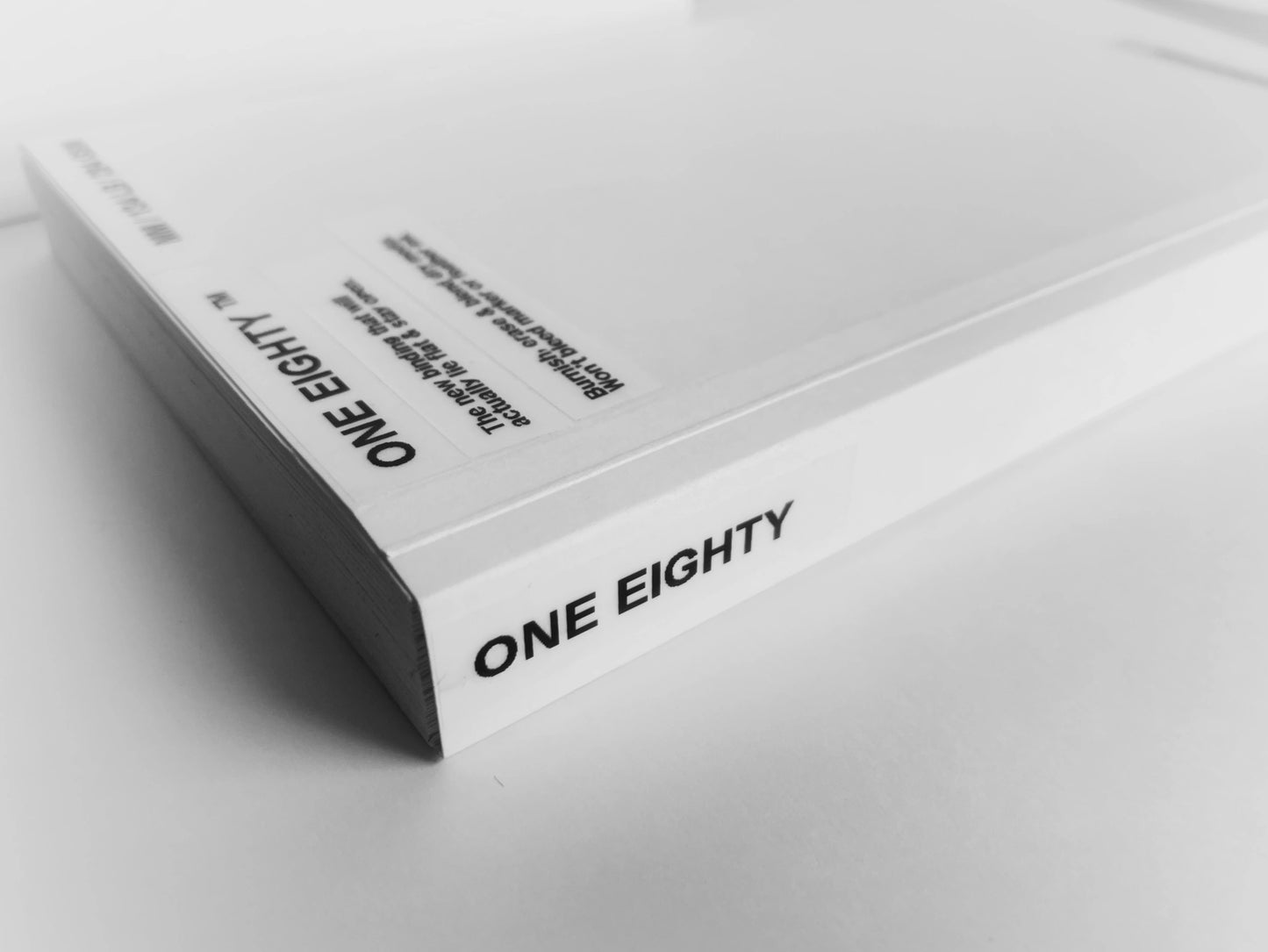 The ONE EIGHTY™ - handcrafted art book