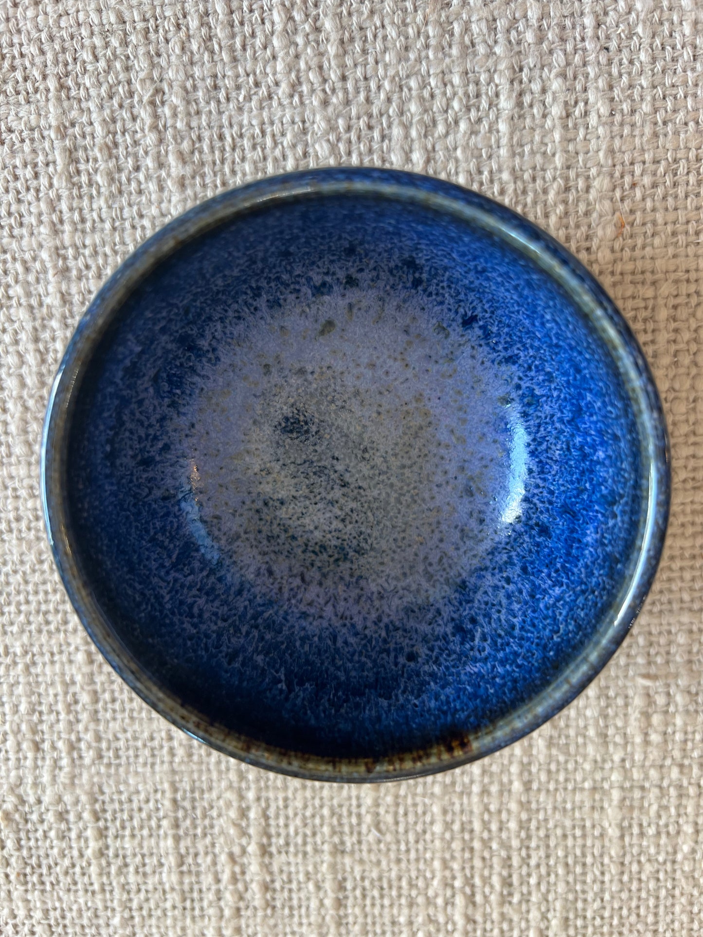 Indigo Lil Bowl - Handmade by Potter Natalie Zelman