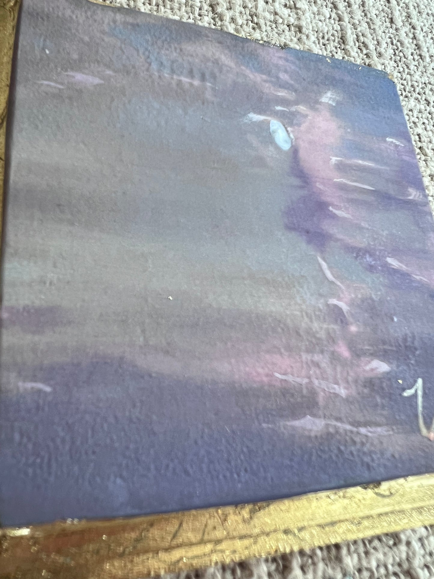 Moonrise - Woodblock Oil Painting