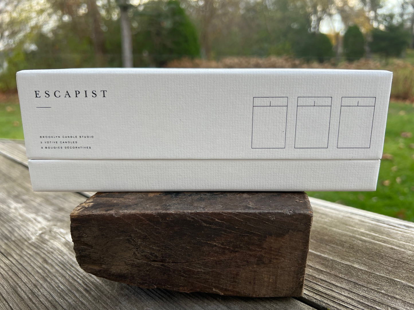 Fresh + Floral Votive Candle Set by Brooklyn Candle Studio