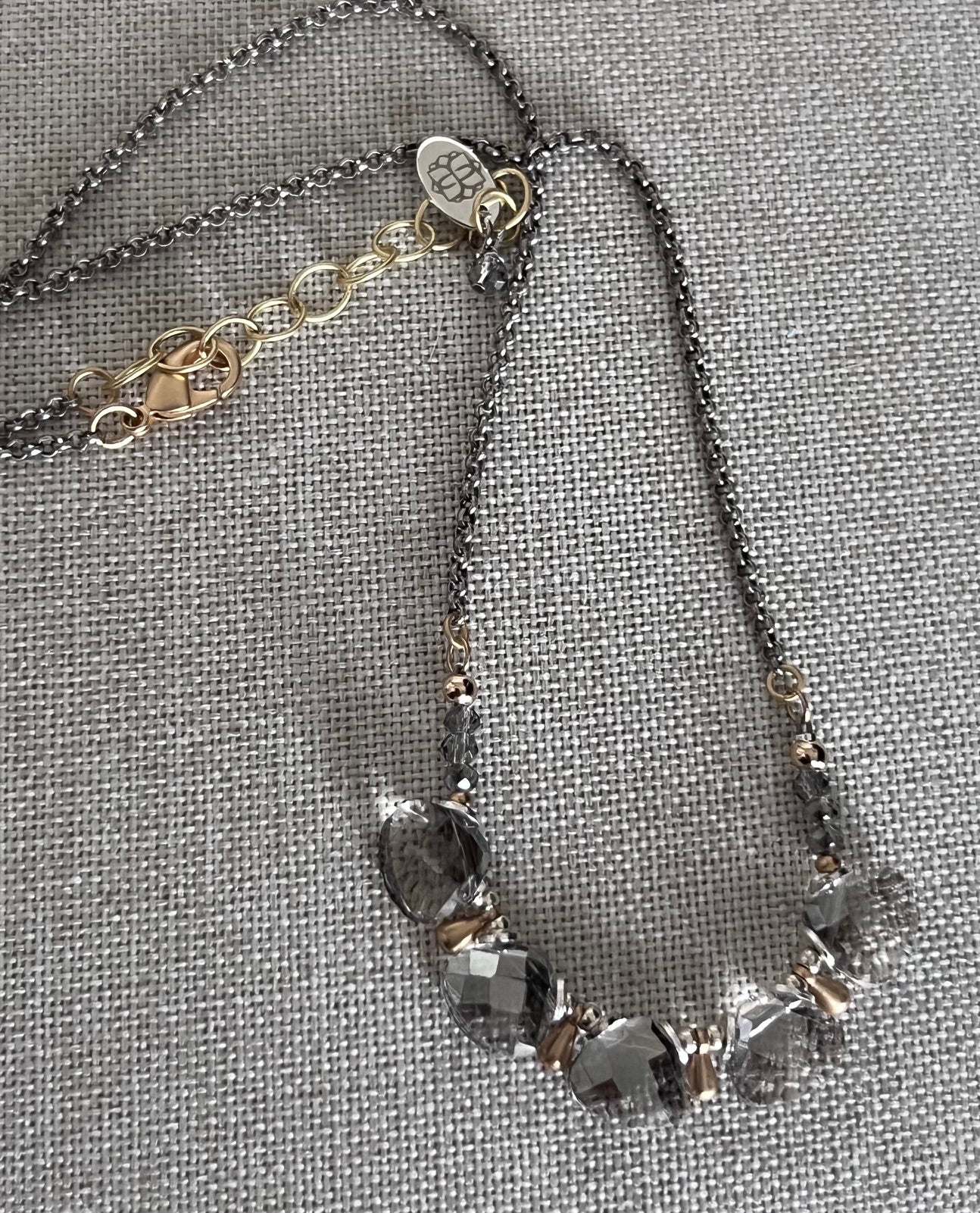 Crystal Briolette Necklace