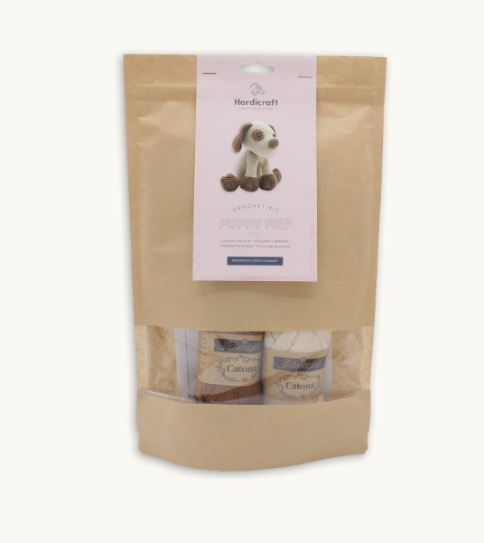 Puppy Dog Stuffed Animal Crochet Kit