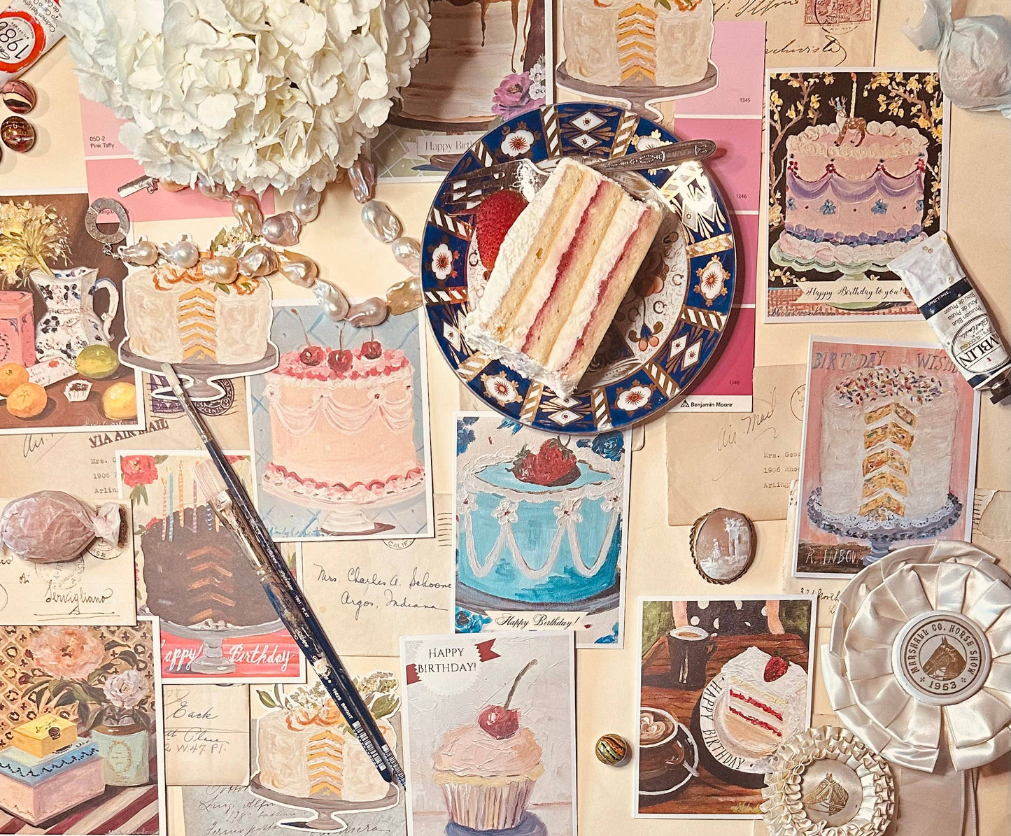 Happy Birthday Deer Greeting Card