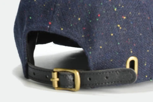 Speckled Charcoal Wool Baseball Hat