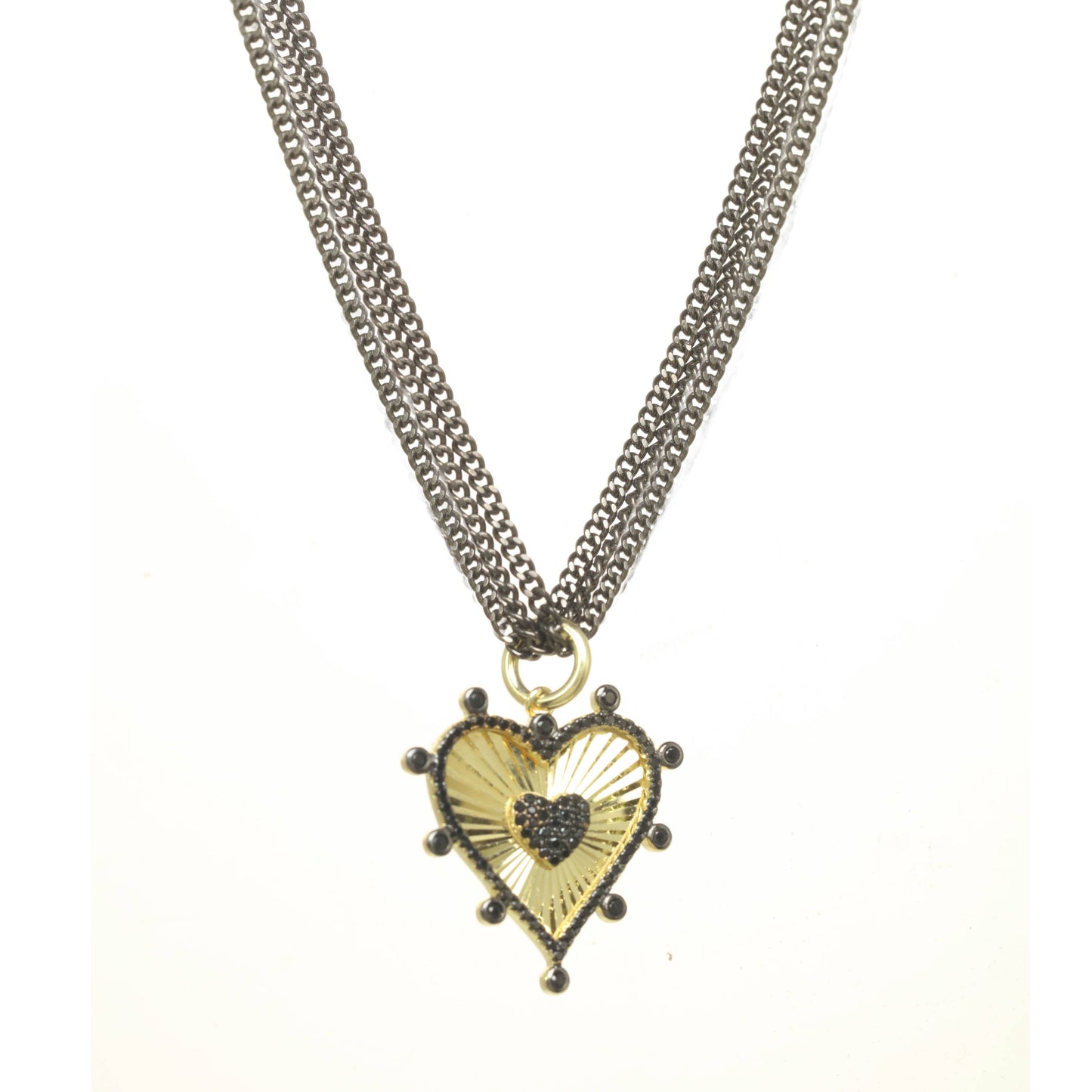 The Jett Blackheart Necklace