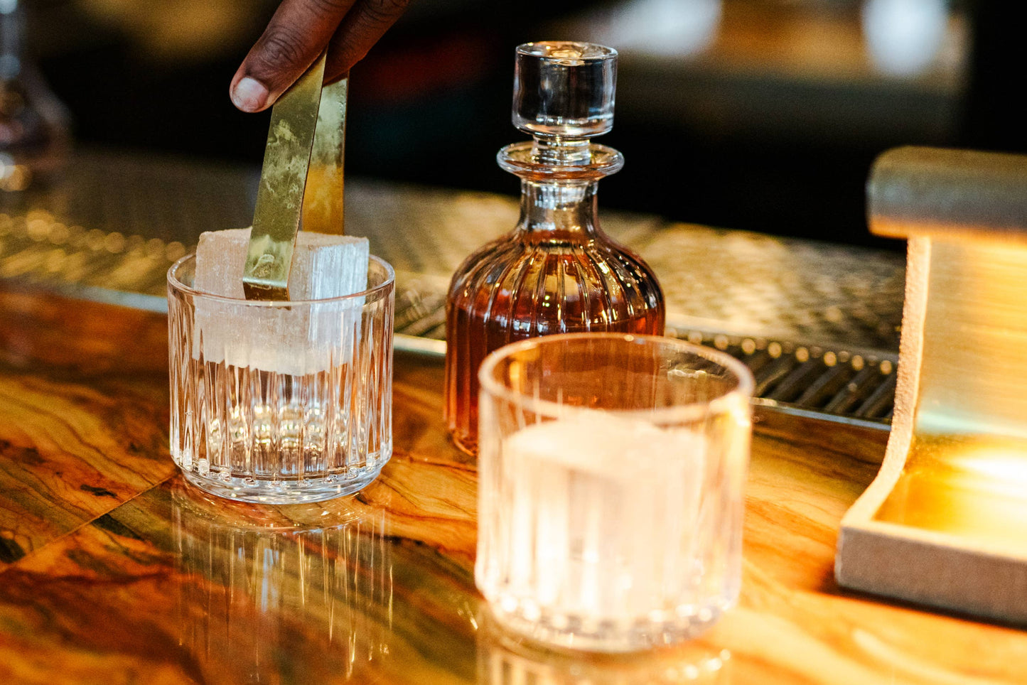 Legend Whisky Decanter & Double Old Fashioned Tumbler Stack - IN STORE OR LOCAL PICK UP ONLY