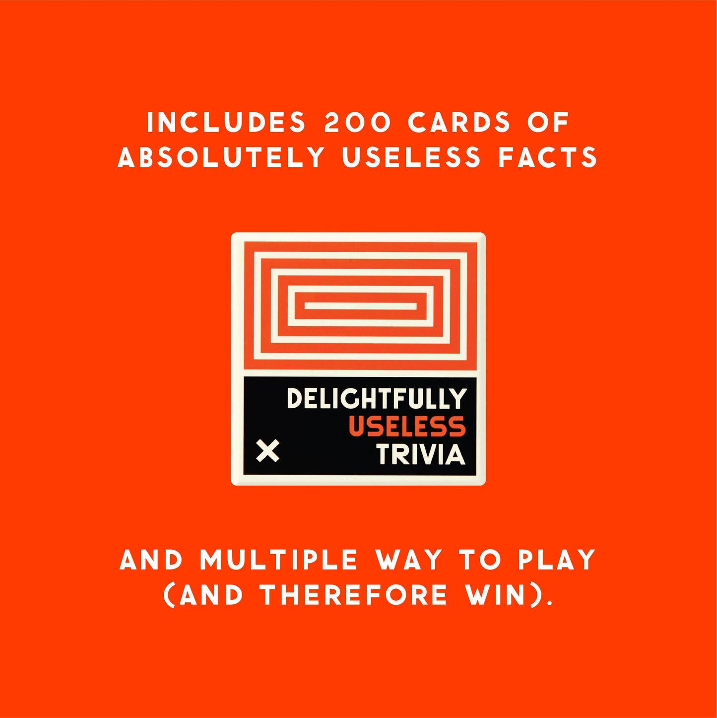 Delightfully Useless Trivia Game - Brass Monkey