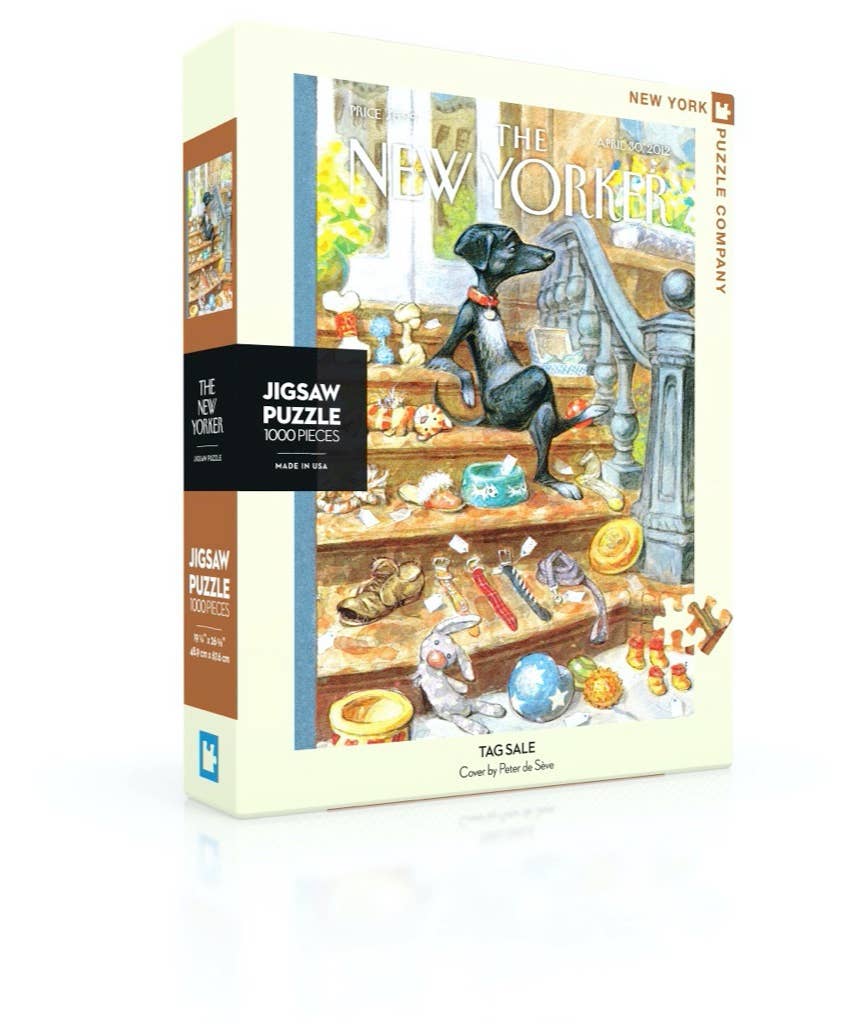 Tag Sale - The New Yorker 1000 Piece Jigsaw Puzzle