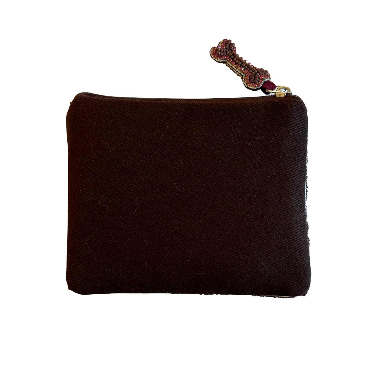 Dachshund 2 Hand Beaded Coin Purse/Small Clutch
