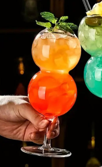 Bubble Glass Flute - IN STORE OR LOCAL PICK UP ONLY