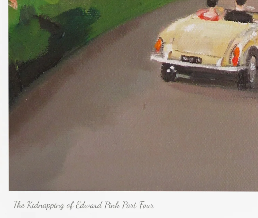 The Kidnapping Of Edward Pink, Part Four - Framed Fine Art Print