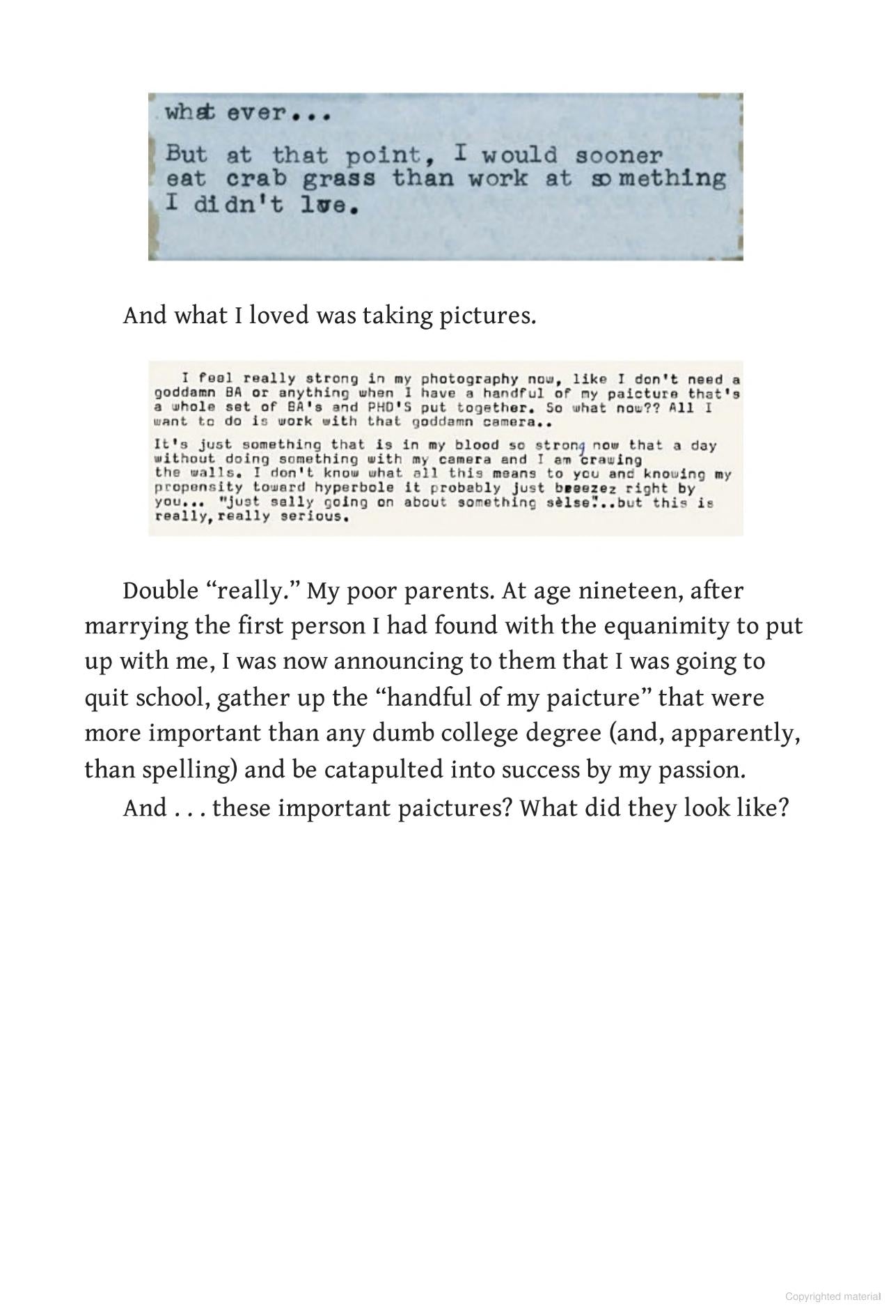 Art Work: On the Creative Life by Sally Mann - Hardcover