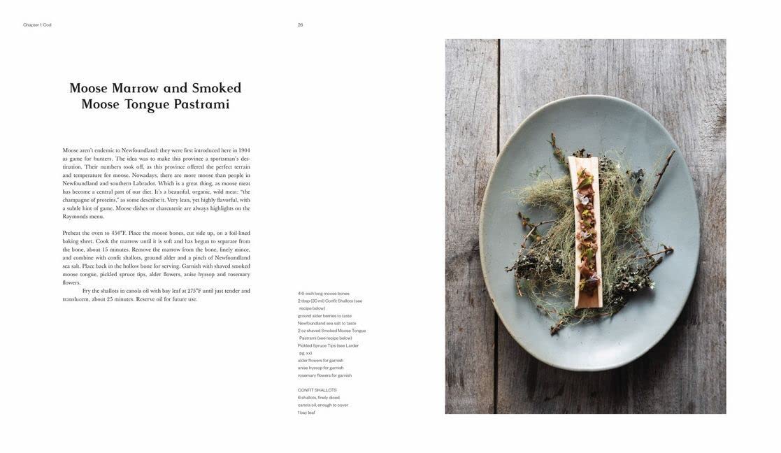 "Wildness: An Ode to Newfoundland and Labrador" - Cookbook by Jeremy Charles, Hardocver