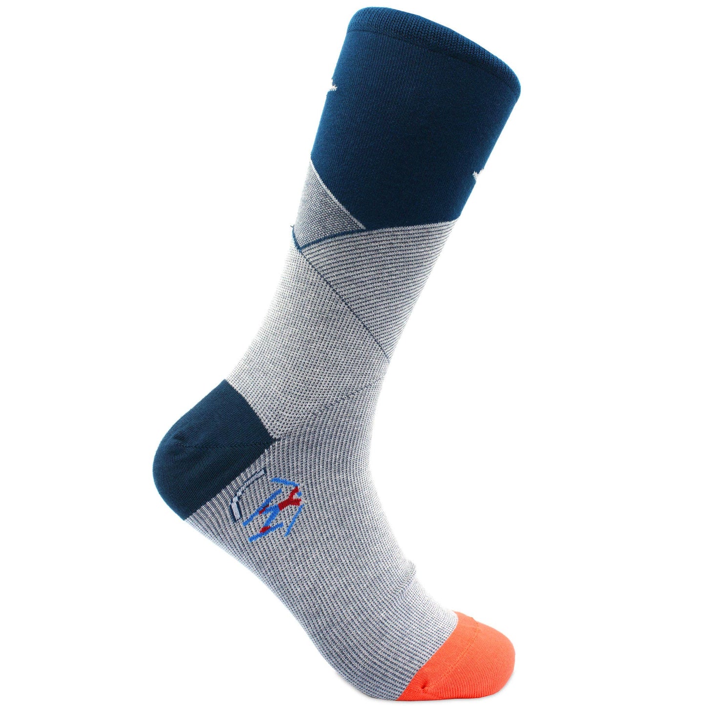 "Back Country" - Soxfords NY Skiing Themed Fine Men's Socks