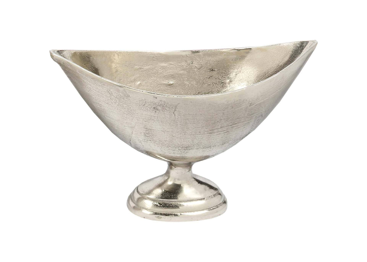 Wine Cooler of Raw Aluminum with Sleek Nickel Finish