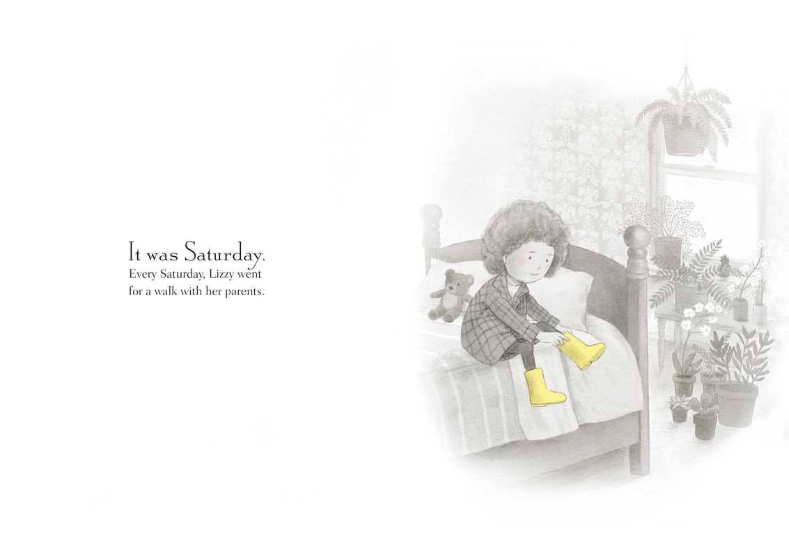 Lizzy and the Cloud by Terry & Eric Fan - Hardcover