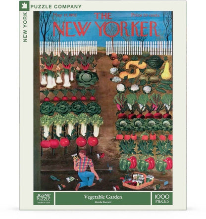 Vegetable Garden - The New Yorker 1000 Piece Jigsaw Puzzle