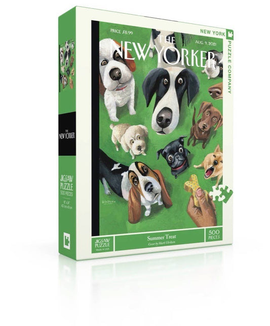 Summer Treat - The New Yorker 500 Piece Jigsaw Puzzle