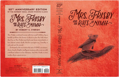 Mrs. Frisby and the Rats of Nimh 50th Anniversary Edition by Robert C. O'Brien - Hard Paperback