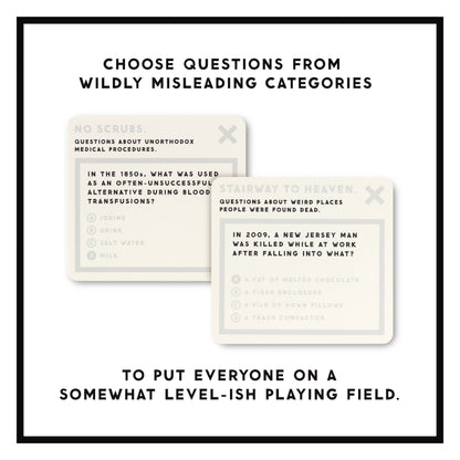 Brass Monkey Truly Terrifying Trivia Game